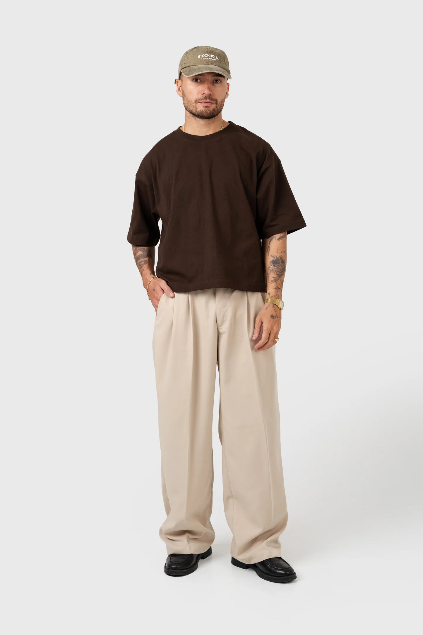 LOST IN NOWHERE / EDEN WIDE LEG PANTS