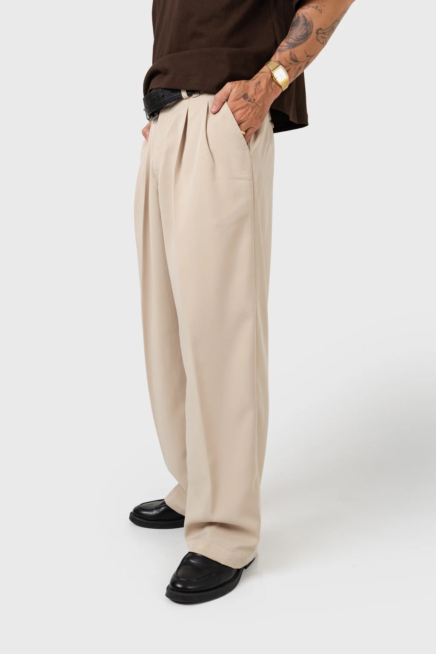 LOST IN NOWHERE / EDEN WIDE LEG PANTS