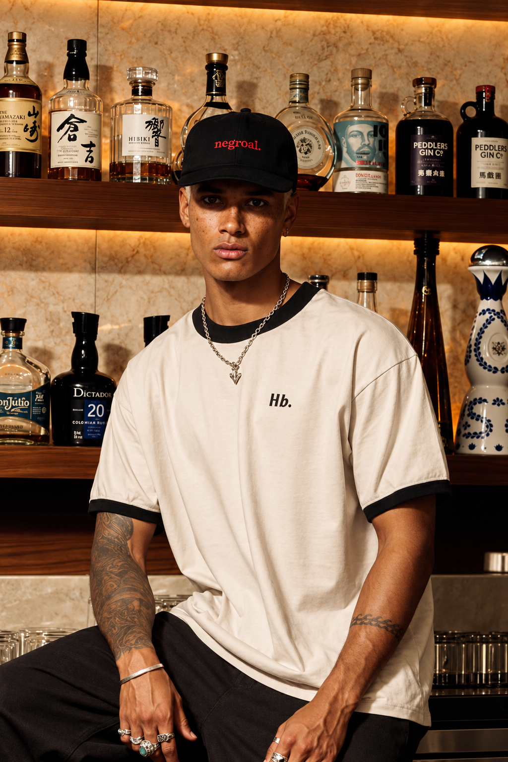 HIGHBALL / RINGER LOGOTYPE TSHIRT