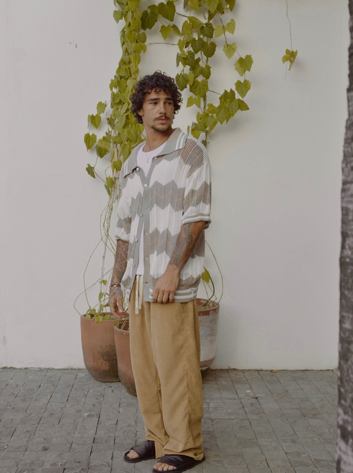 TWILM / DULWICH  ZAGS OS CARDIGAN