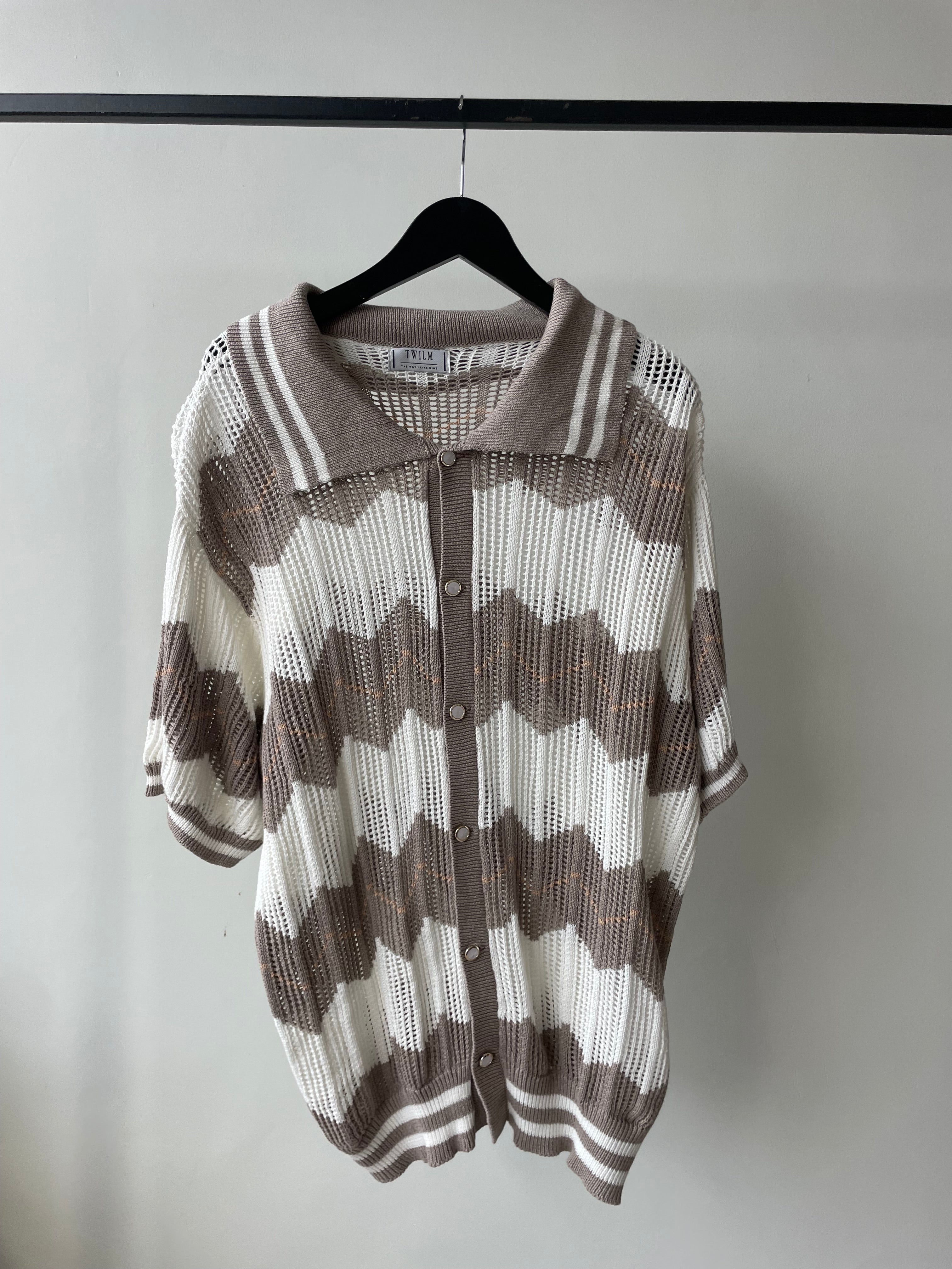 TWILM / DULWICH  ZAGS OS CARDIGAN