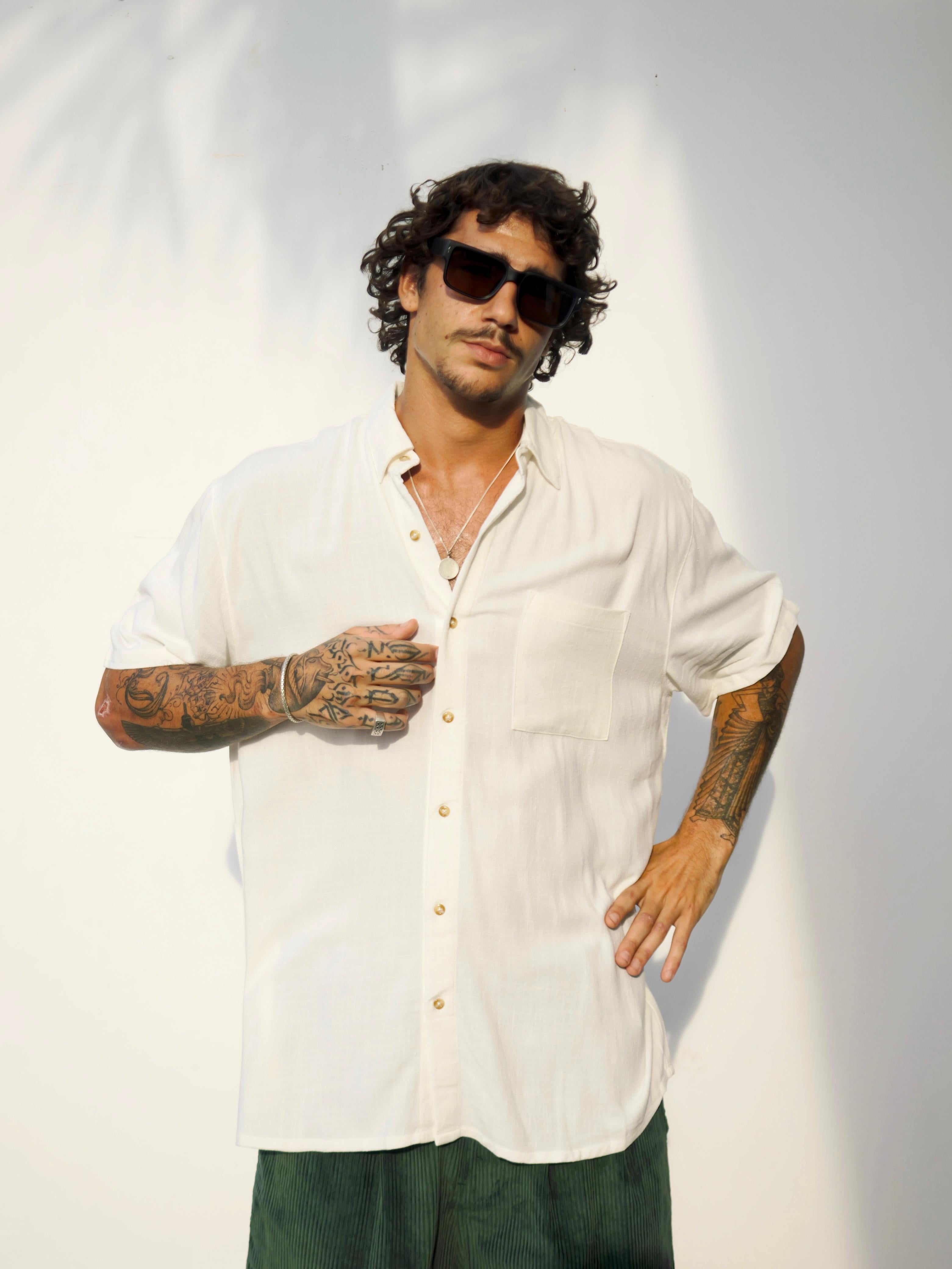 PARKER / SS LINEN SHIRT