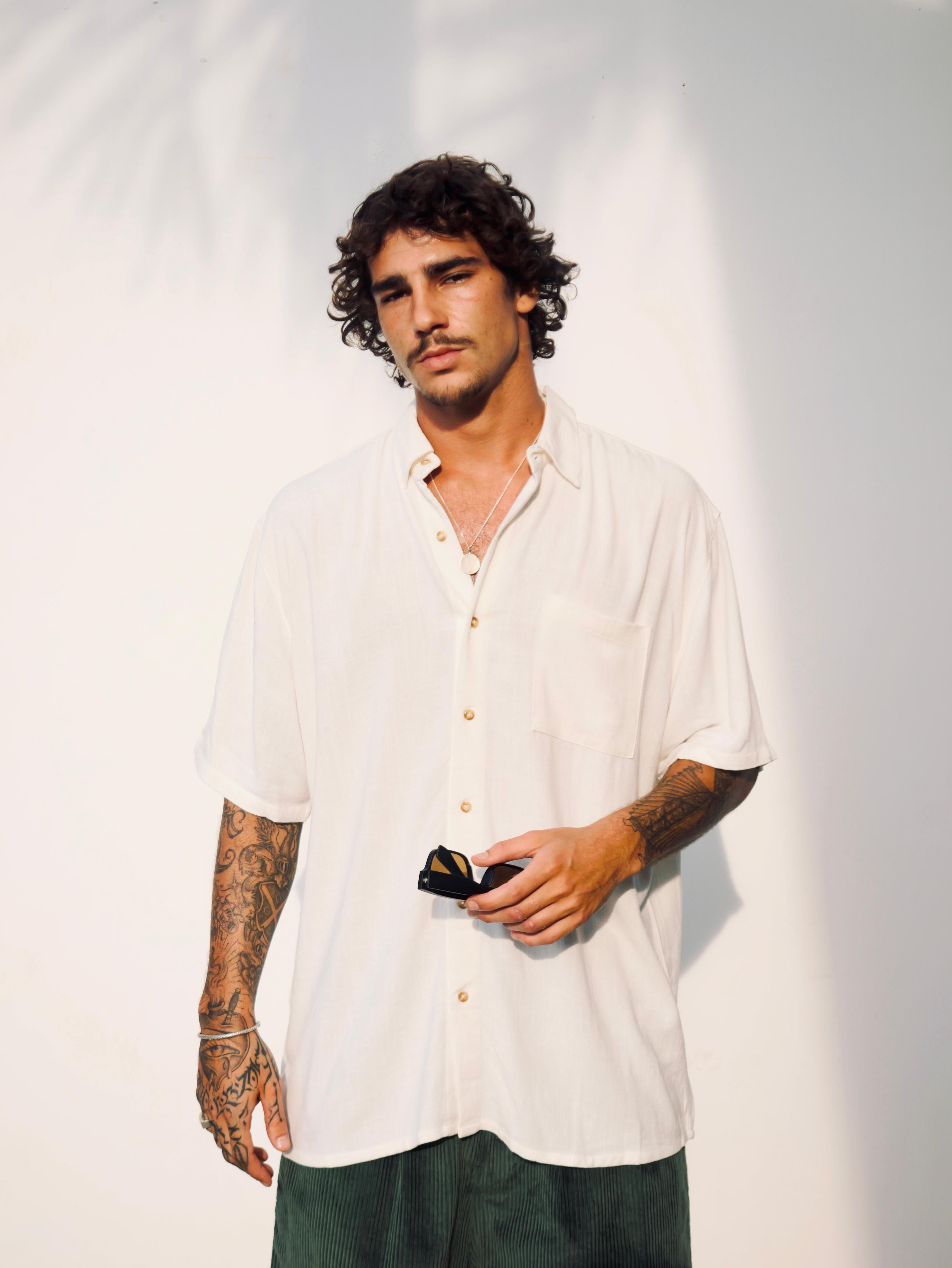 PARKER / SS LINEN SHIRT
