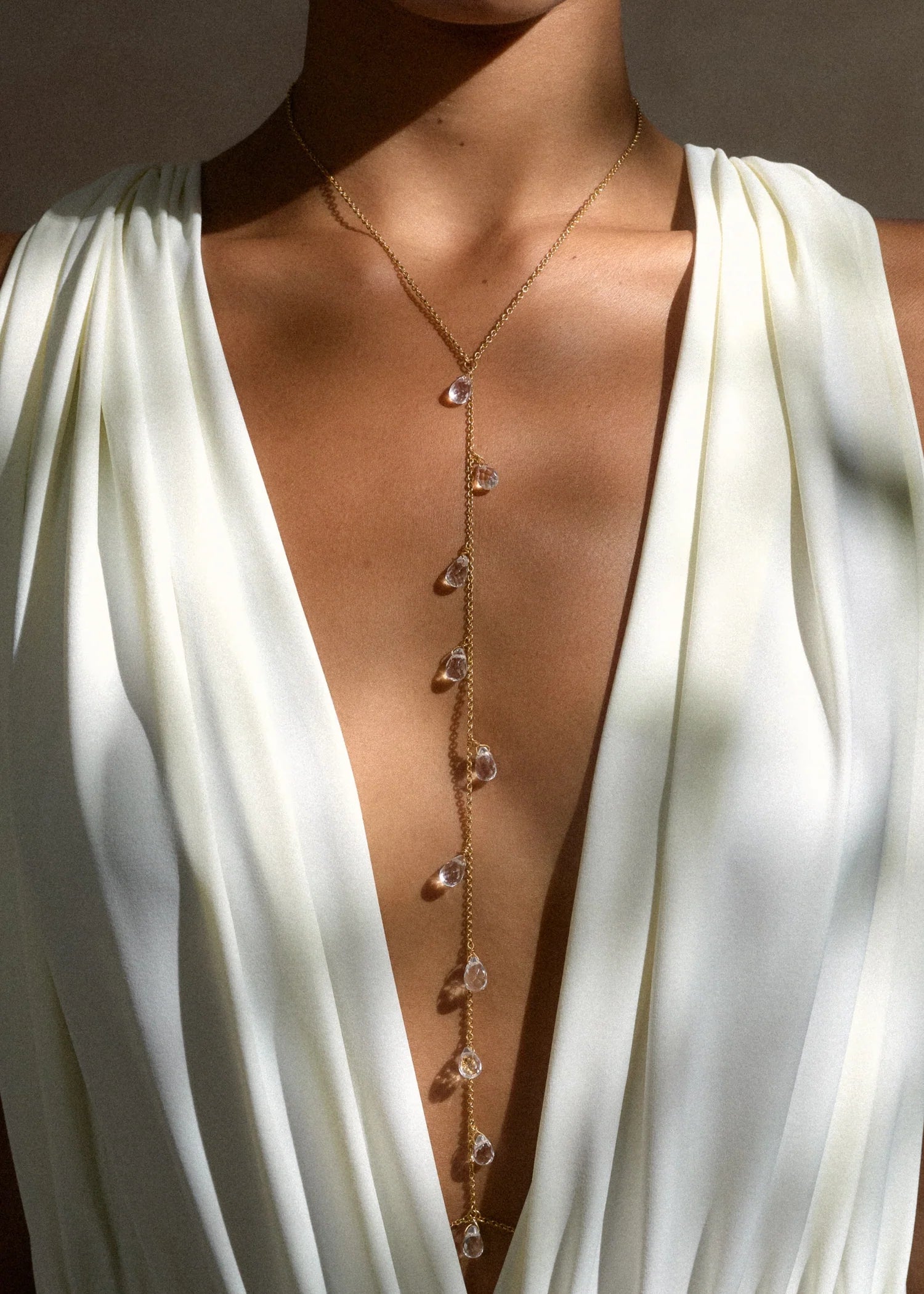 IZA JEWELRY / DROPLET BODY CHAIN