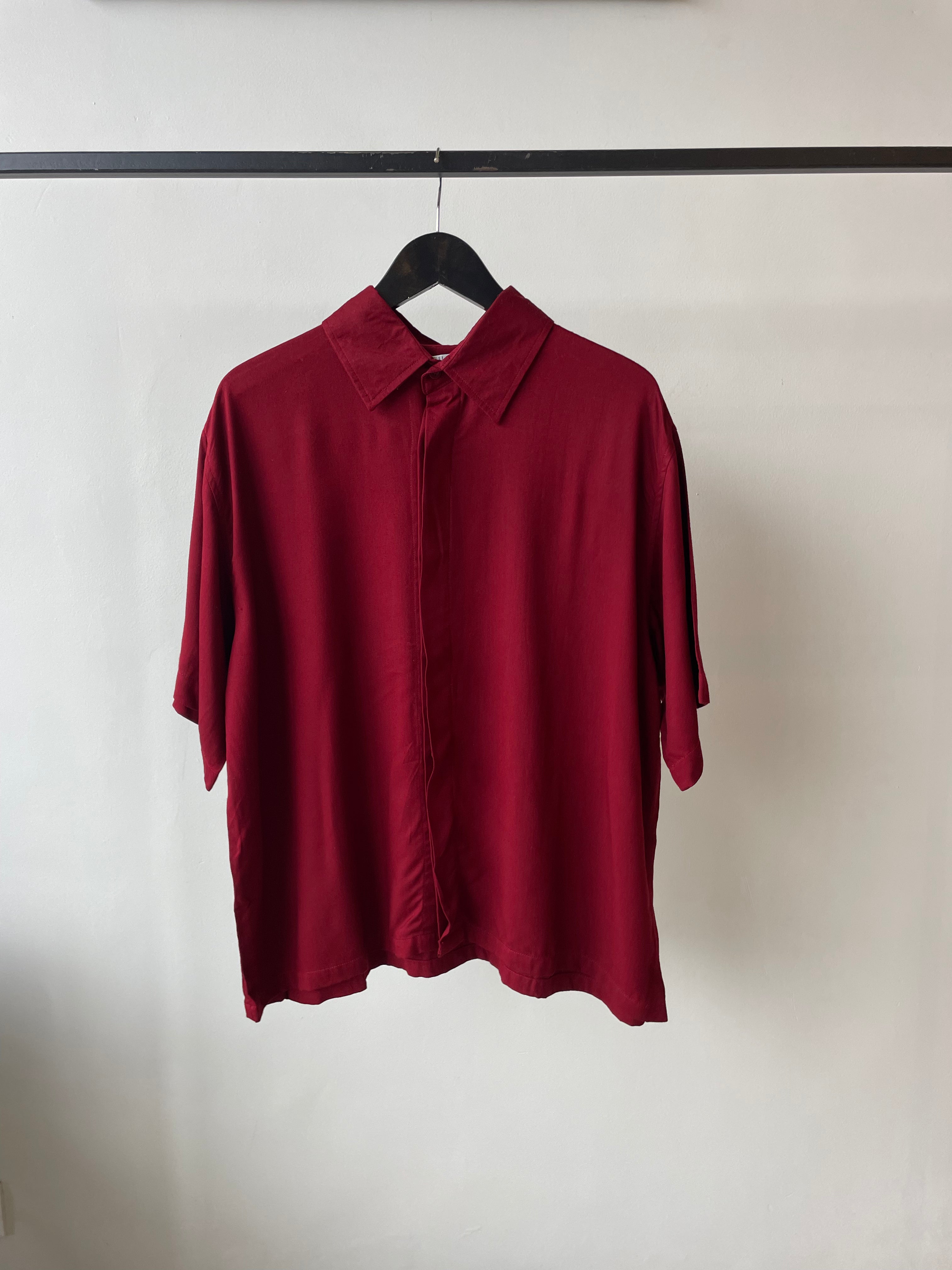 TWILM / RAYON SHORT SLEEVE SHIRT