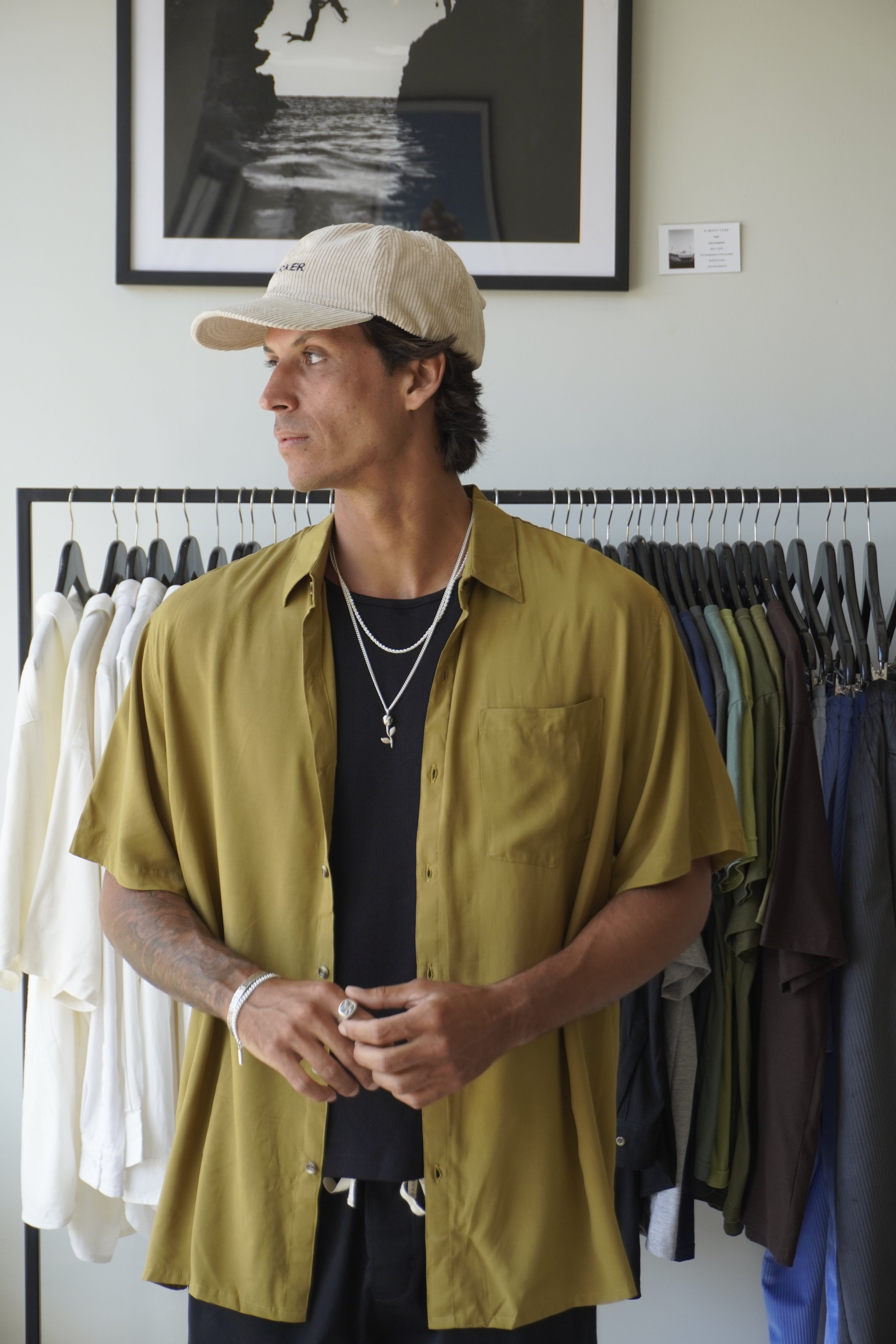 PARKER / SS RAYON SHIRT