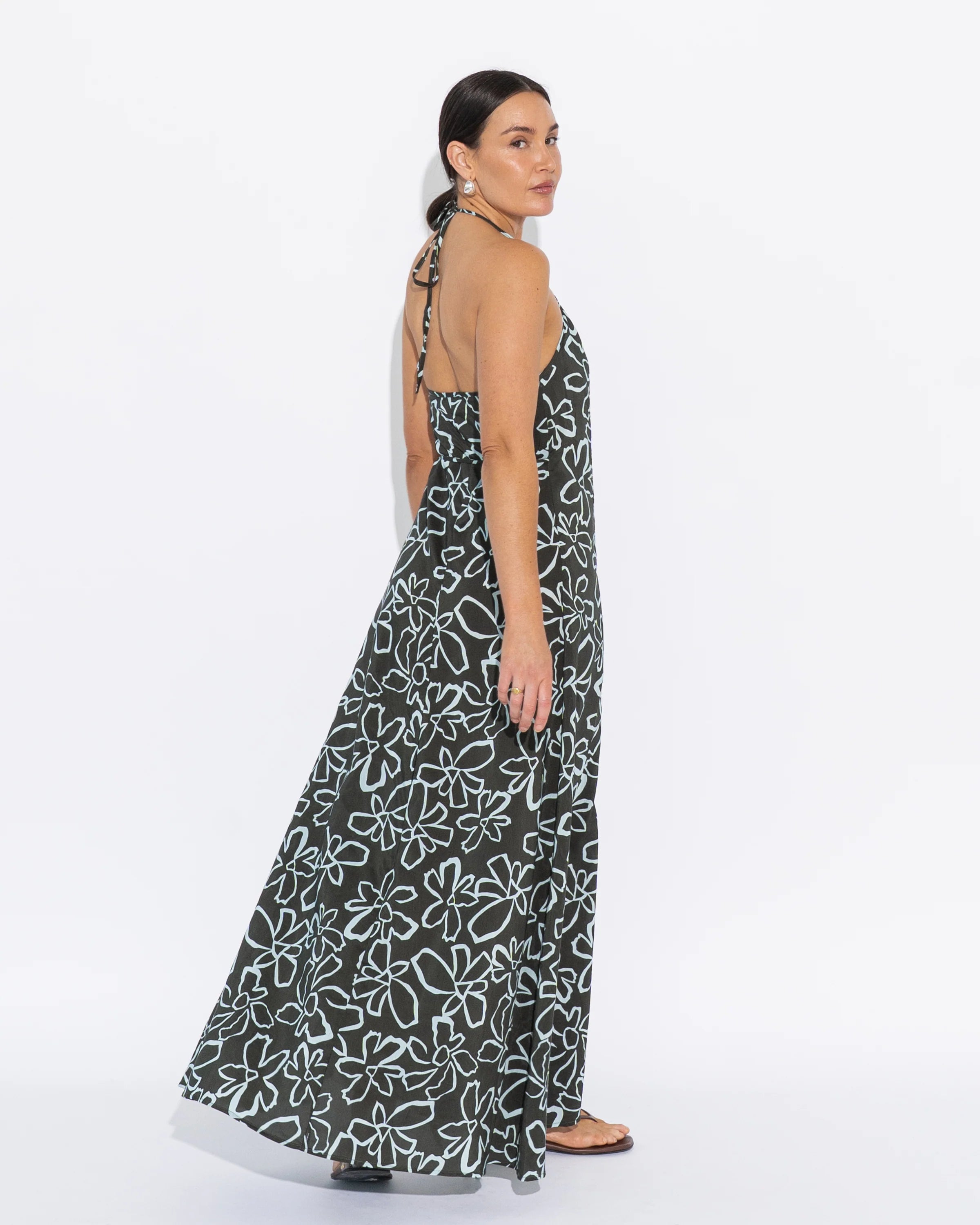 SARA FOX / CANYON HALTER DRESS