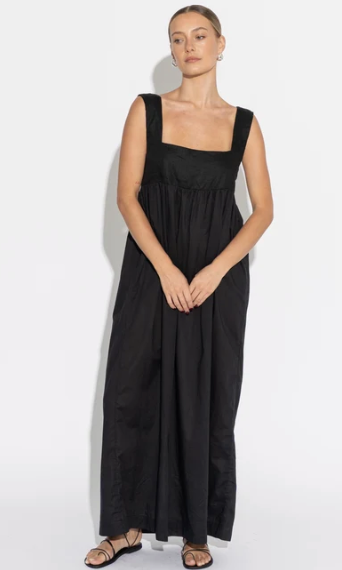 SARA FOX / MARISOL MAXI DRESS BLACK