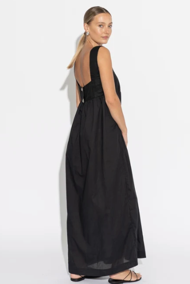 SARA FOX / MARISOL MAXI DRESS BLACK