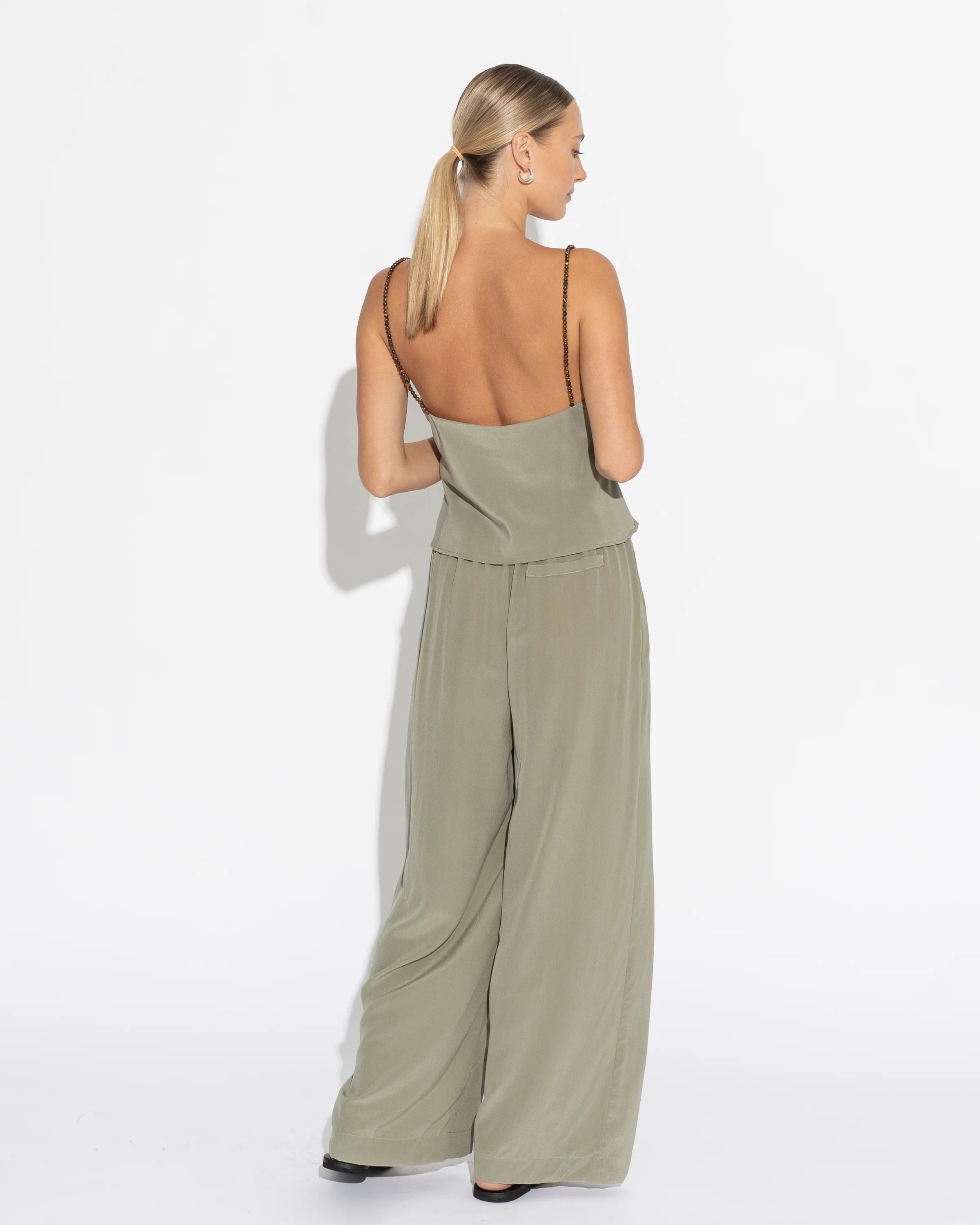SARA FOX / PALOMA BEADED SINGLET