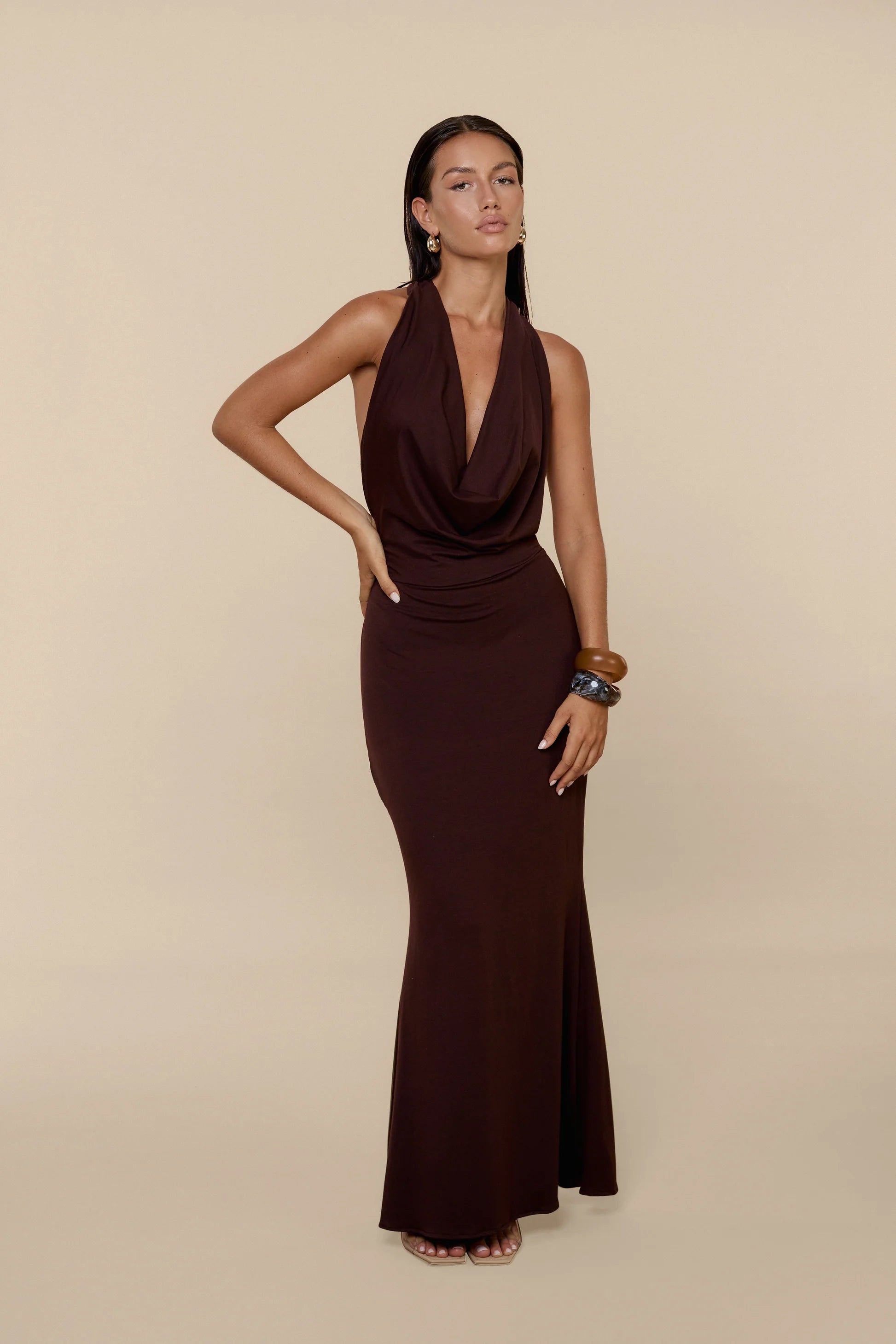 TANN LINE / IRIS DRESS