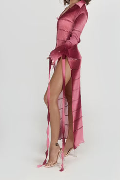 SOLEIL BLANC / BLOUSE TIE VEIL
