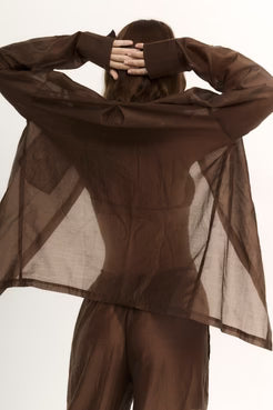 SOLEIL BLANC / VEIL SHIRT