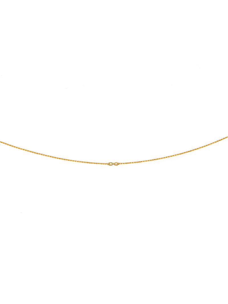 MERCII / INFINITY LAYER GOLD NECKLACE
