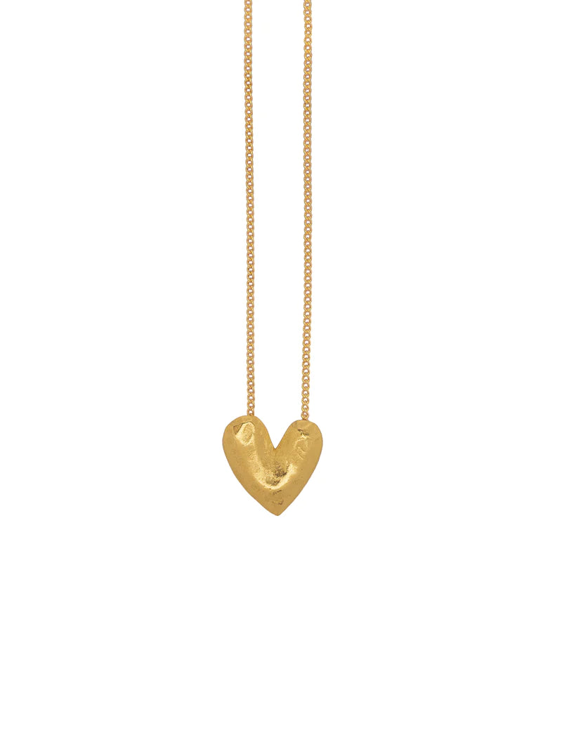 MERCII / SIMPLE LOVE LAYER GOLD NECKLACE