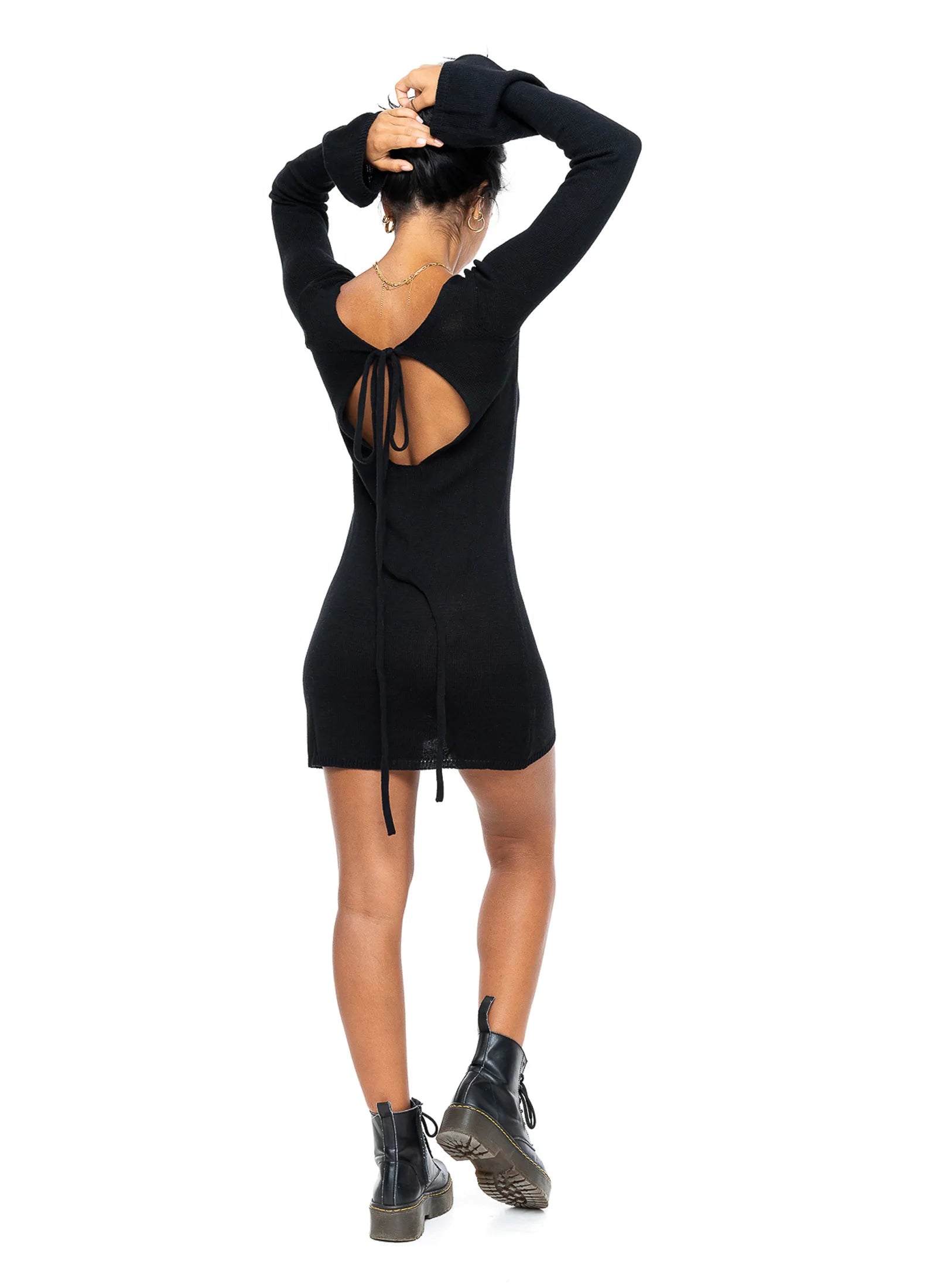 LOST IN NOWHERE / EVA KNITTED MINI DRESS