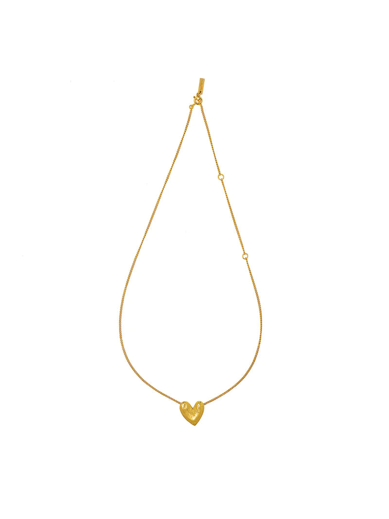 MERCII / SIMPLE LOVE LAYER GOLD NECKLACE